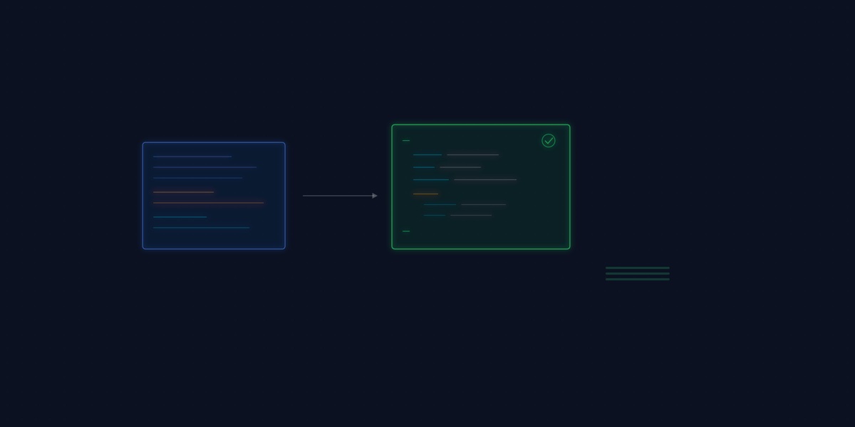 Close-up of digital code on a screen representing production-ready prompt engineering patterns