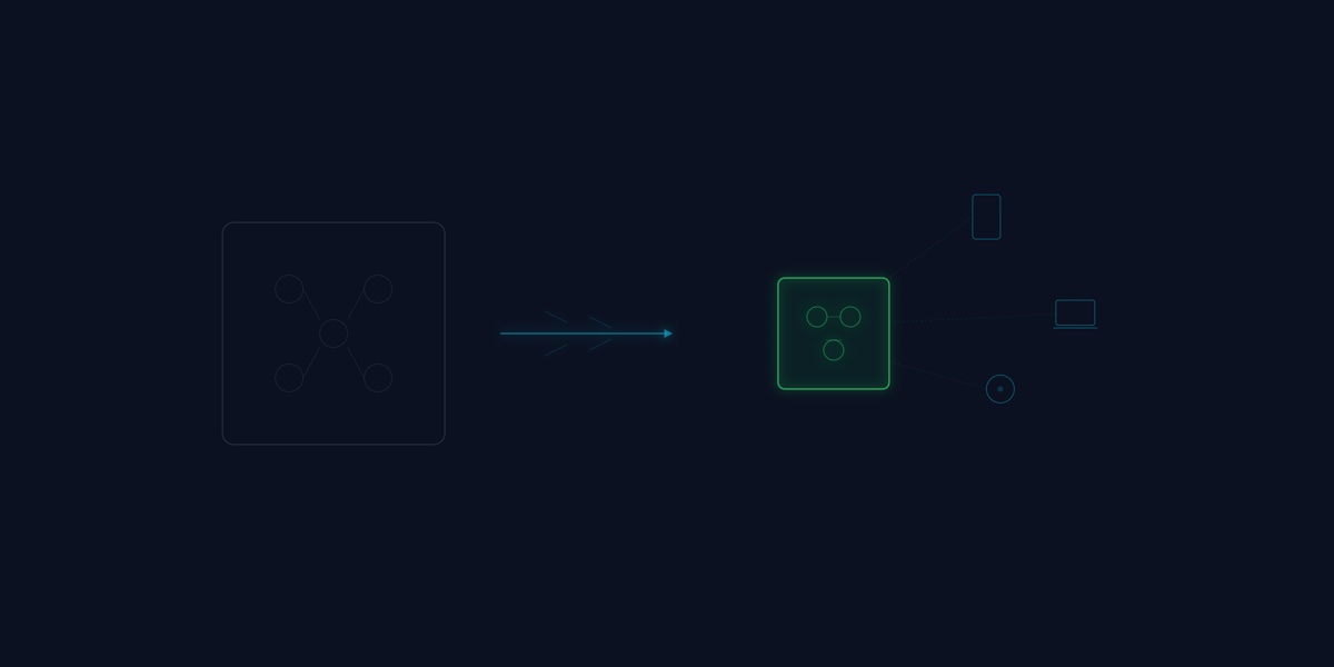 Macro photography of a high-performance microprocessor on a circuit board